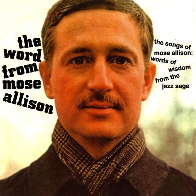 Mose Allison THE WORD FROM MOSE Album Art