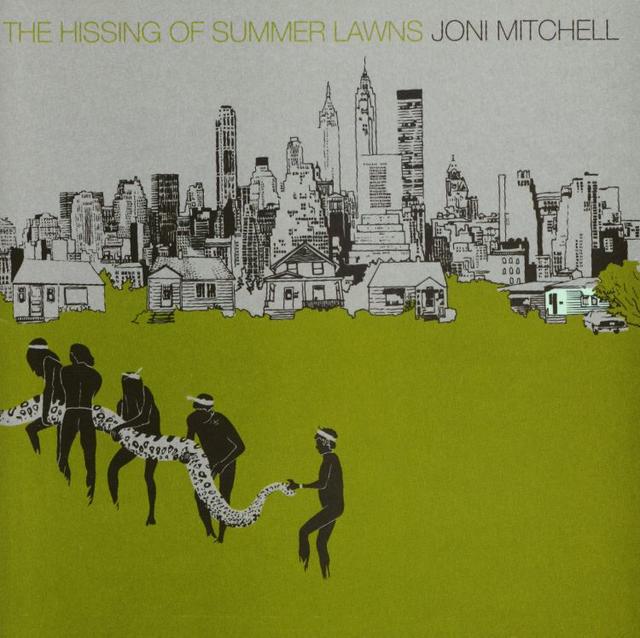 Joni Mitchell THE HISSING OF SUMMER LAWNS Album Cover
