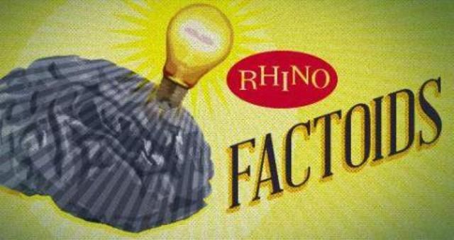 Rhino Factoids: Letterman's Last Night