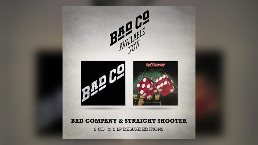 Now Available: Deluxe Reissues of Bad Company’s Self-Titled Debut and Straight Shooter